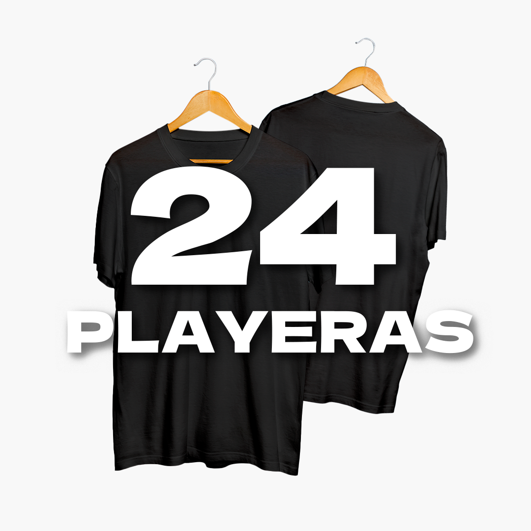 24 PLAYERAS
